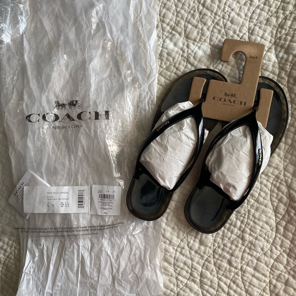 NISA JELLY COACH Flip-Flops